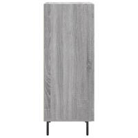 Dressoir 34,5x34x90 cm bewerkt hout grijs sonoma eikenkleurig - thumbnail