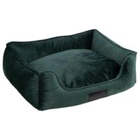 DISTRICT70 Huisdierenmand VELURO S groen - thumbnail