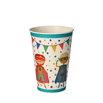 Bekers Superhero karton 0,2l Ø7x9,7cm