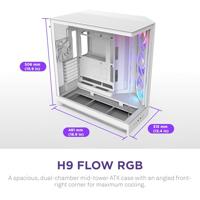 ATX Semi-toren doos NZXT CM-H92FW-R1 Wit - thumbnail