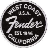 Fender patch Westcoast Logo Patch