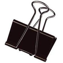 Q-CONNECT foldbackclip, zwart, 51 mm, doosje van 10 stuks