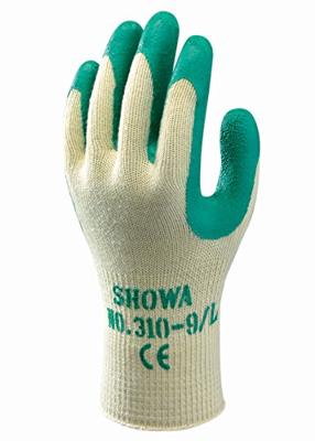 Showa werkhandschoenen - Grip 310 - latex/groene palm - maat XXL/11