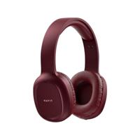 havit HavitH2590BTPROdraadloze Bluetooth-hoofdtelefoon (rood) - thumbnail