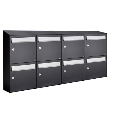 Allux Flow Set 4-Breed, 2-Hoog Met Dak Zwart - 40040070_4x2d