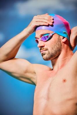 Zwembril Aqua Sphere Fastlane.A1 Donkerroze Één maat