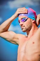 Zwembril Aqua Sphere Fastlane.A1 Donkerroze Één maat - thumbnail