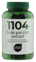1104 Rode gist rijst extra 90 vegetarische capsules - thumbnail