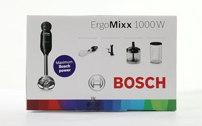 Bosch ErgoMixx MS61B6170 blender 0,6 l Staafmixer Zwart 1000 W Bosch ErgoMixx MS61B6170 blender 0,6 l Staafmixer Zwart 1000 W