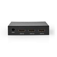 Nedis HDMI-Switch | 3 poort | 1x USB-C / 2x HDMI Input | 1x HDMI Output | 1 stuks - VSWI34721AT VSWI34721AT - thumbnail