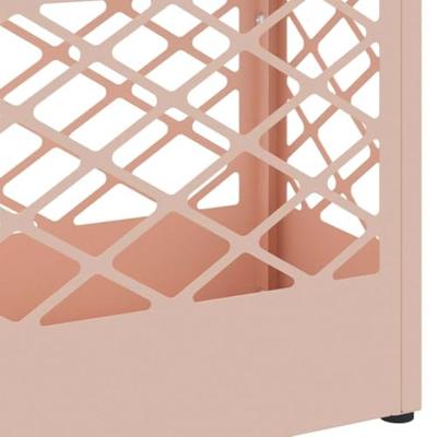 VidaXL Paraplu standaard roze 28 x 12 x 41 cm staal VidaXL Paraplu standaard roze 28 x 12 x 41 cm staal