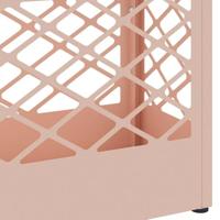 VidaXL Paraplu standaard roze 28 x 12 x 41 cm staal - thumbnail