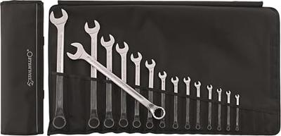 Stahlwille 96401004 14/15 Ring-steeksleutelset 15-delig Sleutelbreedte (metrisch) 8 - 19 mm - thumbnail