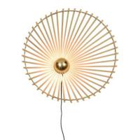 GOOD&MOJO Wandlamp 'Bromo' Large, Bamboe, kleur Naturel - thumbnail