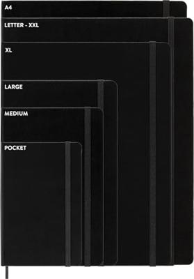 Notitieboek moleskine l 130x210mm blanco hc green