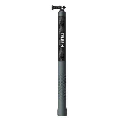 Telesin 3 meter Premium Selfie Stick voor GoPro - Carbon