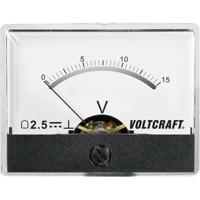 VOLTCRAFT AM-60X46/15V/DC AM-60X46/15V/DC Inbouwmeter AM-60X46/15 V/DC 15 V Draaispoel - thumbnail