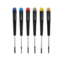 Set van 6 precisieschroevendraaiers (plat/ph) Velleman - Velleman - thumbnail
