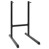 VidaXL Dip station zwart 103.5 x 66.5 x 121.5 cm gepoedercoat staal - thumbnail