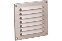 Nedco schoepenrooster rvs 200 x 200 mm - thumbnail