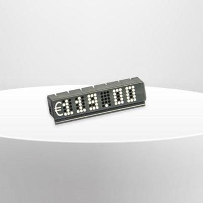 Prijsmodule GRIJS € + 6 posities 10stuks Prijsmodule GRIJS € + 6 posities 10stuks