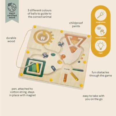 Trixie houten magnetische doolhof Trixie houten magnetische doolhof