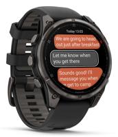 Garmin Fenix 8 Pro - 47 mm AMOLED Sapphire - GPS Multisport Smartwatch - thumbnail