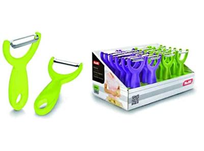 Fruit- en Groentenschiller Ibili 14,5 cm Groen Roestvrij staal Plastic Fruit- en Groentenschiller Ibili 14,5 cm Groen Roestvrij staal Plastic