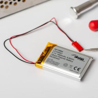 Akyga LP402025 Accupack Batterijgrootte: Speciaal LiPo 3.7 V 150 mAh