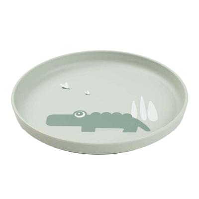 Done By Deer kinderbord croco groen Done By Deer kinderbord croco groen