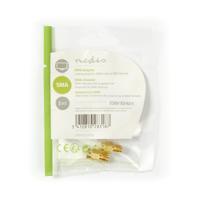 Nedis CSGP02111GD SMA-adapter | SMA-stekker (omgekeerde poling) - SMA-aansluiting | 2 stuks | goud - thumbnail