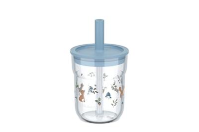 Mepal kinderglas Mio 250 ml met rietje Little Dutch forest friends Mepal kinderglas Mio 250 ml met rietje Little Dutch forest friends