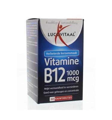 Lucovitaal Vitamine B12 1000mcg Kauwtabletten
