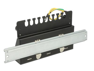 DeLOCK Keystone Desktop Patch Panel 12 Port patchpaneel