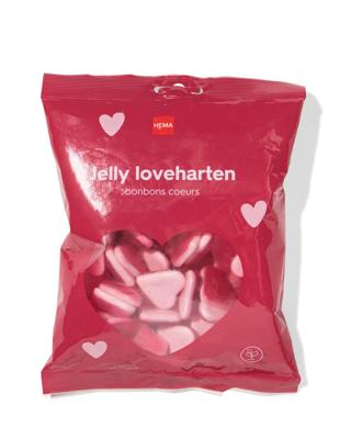 HEMA Jelly loveharten 250gr