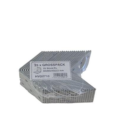 Connex Geperf. Winkelhaak 60X60X40 25St Vz - HVG2710