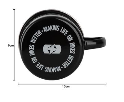 OXFORD tafelgerei camping mug black logo