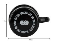 OXFORD tafelgerei camping mug black logo - thumbnail