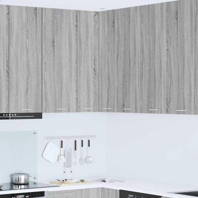 Hangkast Riga Sonoma Eik en Wit 57 x 57 x 100 cm Bewerkt hout Hangkast Riga Sonoma Eik en Wit 57 x 57 x 100 cm Bewerkt hout