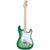 Mooer MSC30 Pro Guitar Lemon Green elektrische gitaar met gigbag - thumbnail