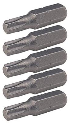 KS Tools 911.2304 9112304 Torx-bit T 7 Speciaal staal Vernikkeld C 6.3 5 stuk(s)