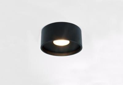 Opbouwspot Artdelight Oran 1 Lichts LED 2700K Dimbaar Zwart