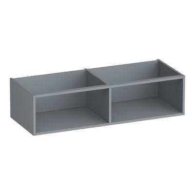 Brauer Flourish - Bijkast - 120 cm - met 2 Opbergvakken - Mat Grijs