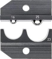 Knipex 97 49 23 97 49 23 Krimpinzetstuk Ongeïsoleerde kabelschoenen, Ongeïsoleerde connectoren (male) 16 tot 25 mm² Geschikt voor merk Knipex 97 43 200, 97 43 - thumbnail