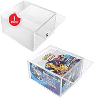 Evoretro Acrylic Display Case for Booster Boxes / Elite Trainer Boxes Ver. 1 with Sliding Lid - thumbnail