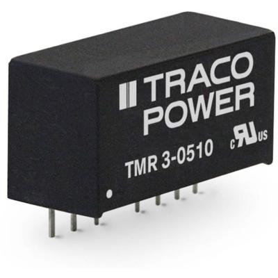 TracoPower TMR 3-2412 DC/DC-converter, print 24 V/DC 12 V/DC 250 mA 3 W Aantal uitgangen: 1 x Inhoud 1 stuk(s) TracoPower TMR 3-2412 DC/DC-converter, print 24 V/DC 12 V/DC 250 mA 3 W Aantal uitgangen: 1 x Inhoud 1 stuk(s)