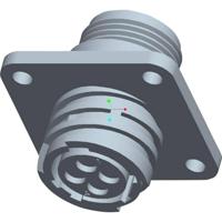 TE Connectivity 206430-1 CPC busbehuizing met rechthoekige flens - thumbnail