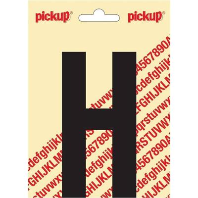 Plakletter Nobel Sticker zwarte letter H Pickup - Pickup Plakletter Nobel Sticker zwarte letter H Pickup - Pickup