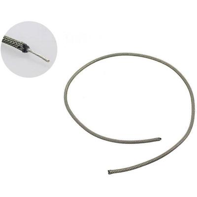 Boston PBWS1 Push-Back gewaxt katoen gevlochten gitaarbedrading 30 cm