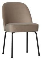 WOOOD Eetkamerstoel 'Vogue' Velvet, kleur Khaki - thumbnail